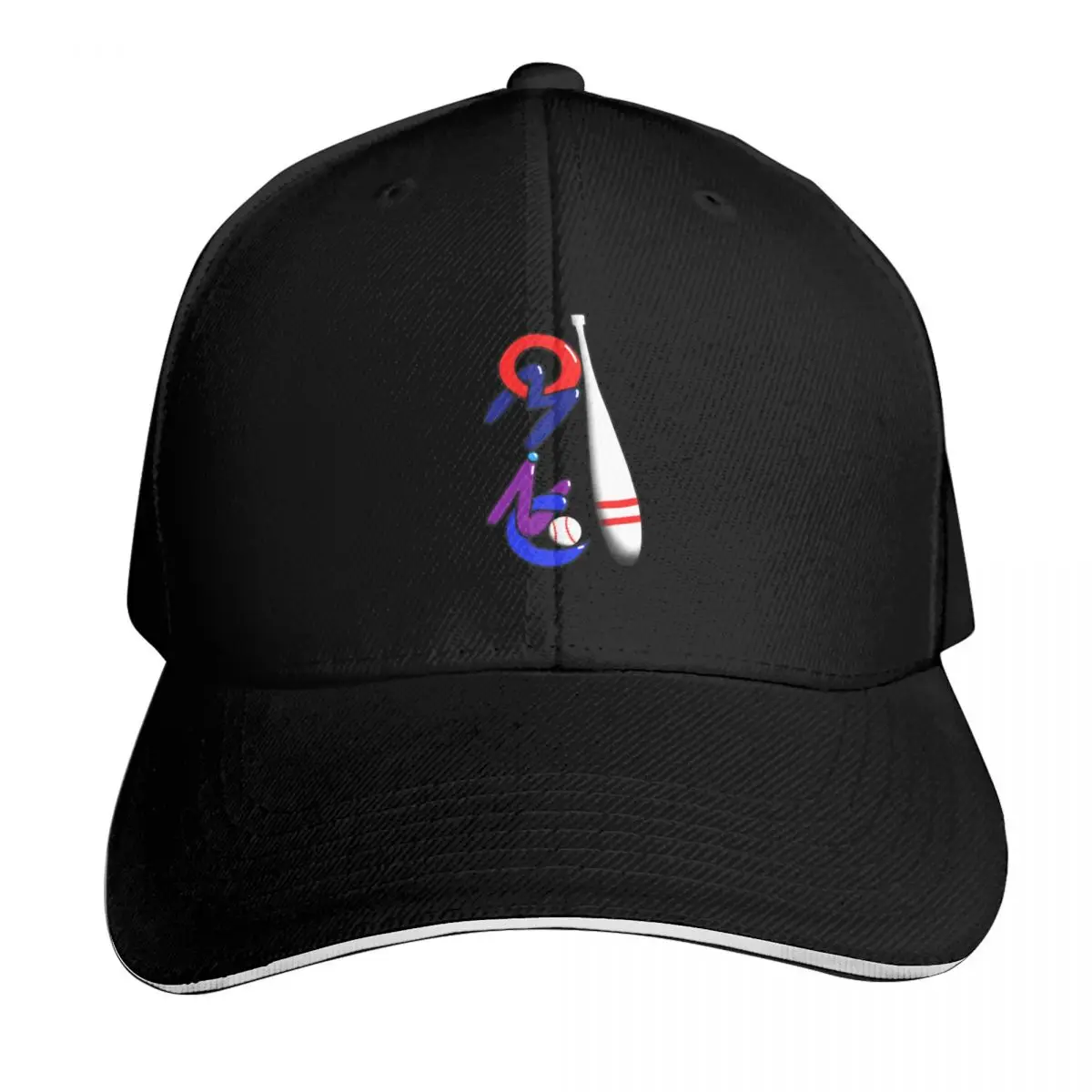 Miss National Championship Baseball Cap Summer Beach Travel Streetwear Hip Hop Trendy Vintage Retro Embroidered