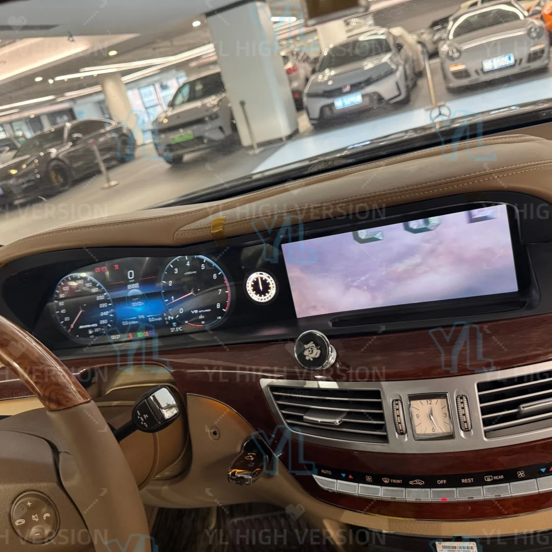 

Беспроводной CarPlay Android 13 для Mercedes Benz S W221 2006-2013, GPS-навигация, автомобильная магнитола, HD сенсорный экран, мультимедиа, авто-стерео, BT 5.0