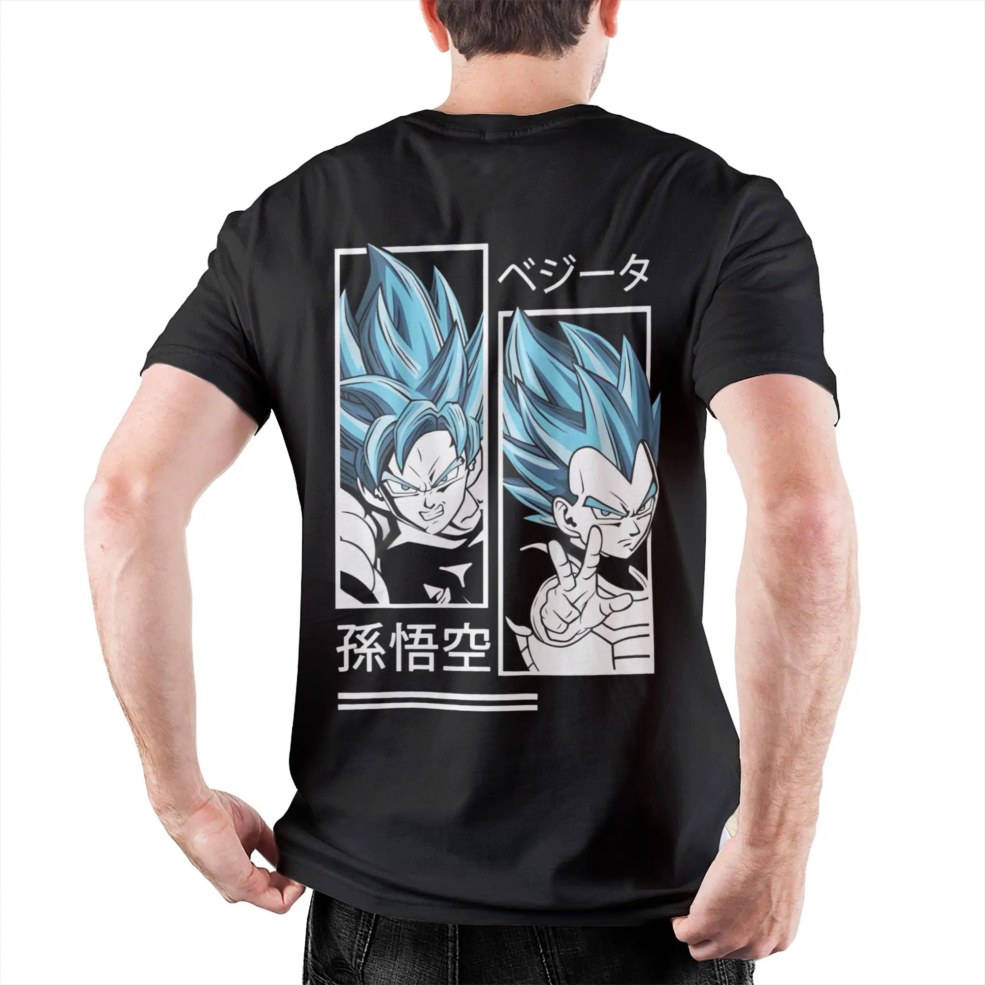 Dragon Ball Z T-Shirt For Men Women Cotton Clothing Casual Vegeta Anime Crewneck Short Sleeve