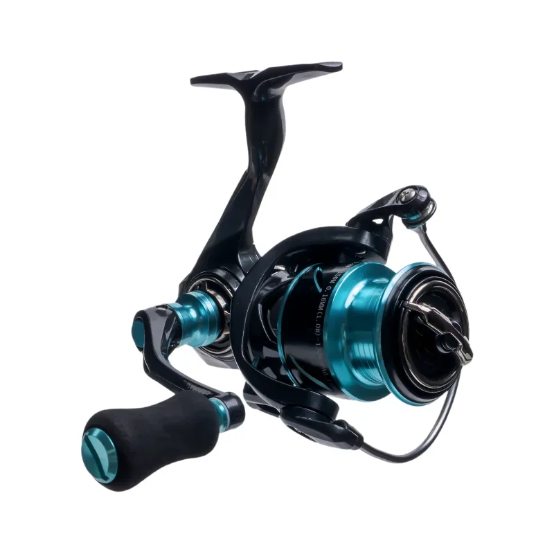 DEUKIO Spinnrolle für Angeln, Meerwasserbeständig, 5+1BB Edelstahllager, 6kg Bremskraft, Angelrolle für Süß- und Salzwasser