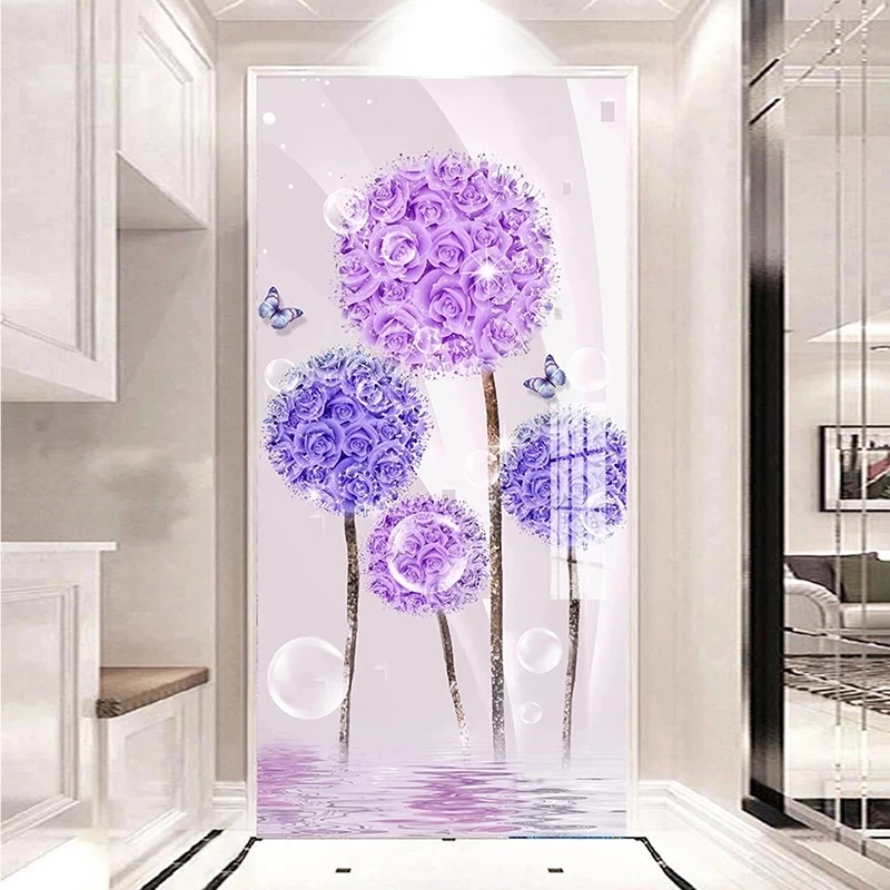 papel-de-parede-3d-personalizado-moderno-com-dente-de-leao-roxo-e-borboleta-mural-para-entrada-sala-de-estar-parede-de-fundo-para-tv-quarto-restaurante-flores