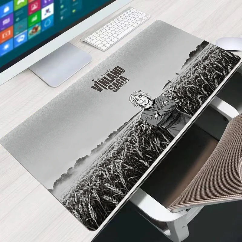 Popular Mouse Pad Smooth Gamer Desk Mat Cool keyboard pad Computer Desk Mat Vinland Saga Gaming Pad Anime Mousepad For Best Gift