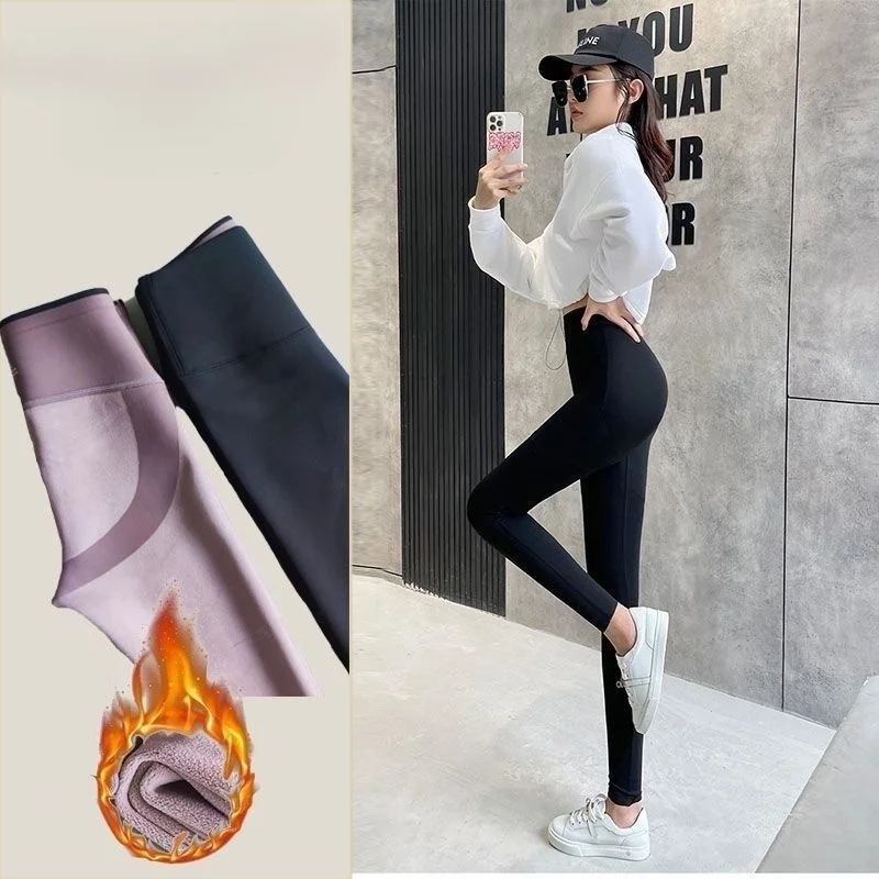 

Yoga Pants Knit Women Black Push Up High Ootd Quality Tush Sport Drapey Temperament Emo Knitted Seamless Fitness Super Neutral