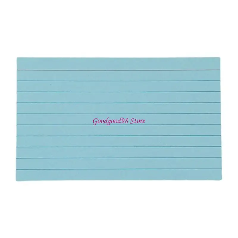 

50 Sheets Colored Notecards for Writing Journaling Studying 3x5Inch Wide Lined Study Card Note Card Ruled Indexcard