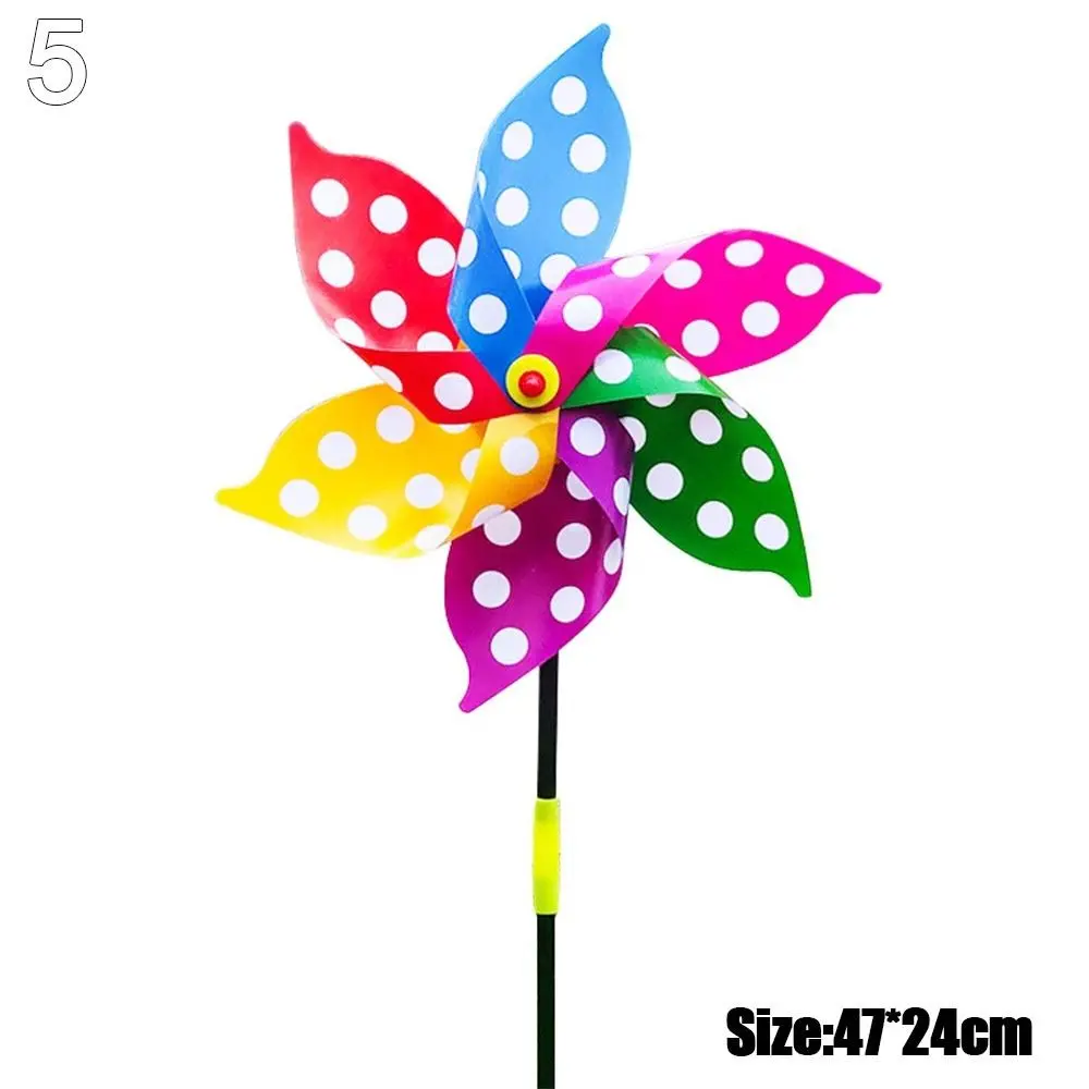 New Cartoon Children Toys Kids Toys Colorful Animal Windmills DIY Wind Spinners Layout Pinwheels Toys Plastic Wind Spinners