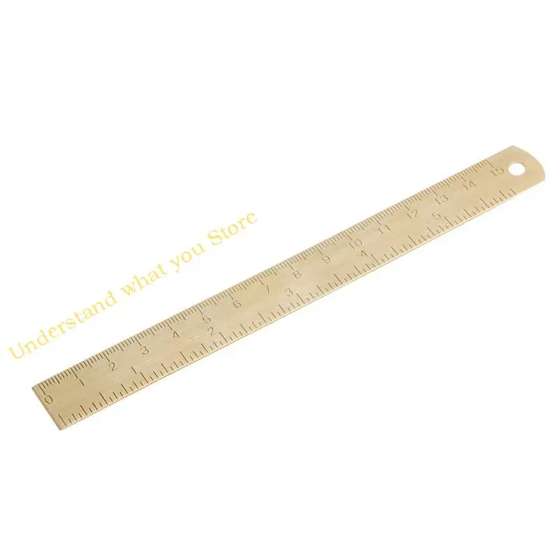 J60A Outdoor Brass Ruler Double Scale для & Inch Digital для Noteb