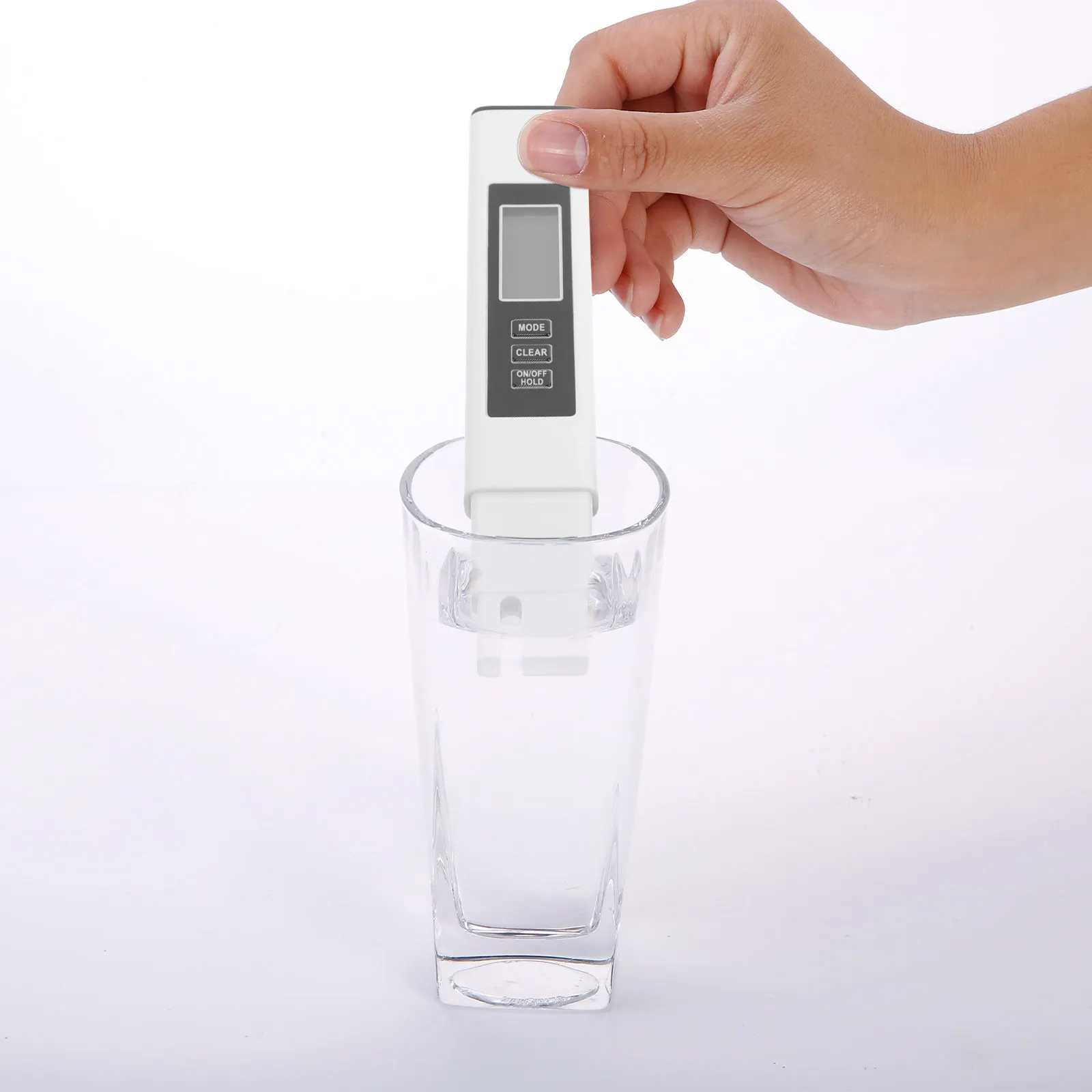 Handheld Water Tester with Dual Color Backlight Ec and Temperature Detection for Travel Daily Use Portable Water Analysis Device