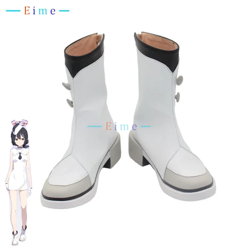 

Game Blue Archive OKUSORA AYANE Cosplay Shoes PU Leather Shoes Halloween Carnival Boots Cosplay Prop Custom Made