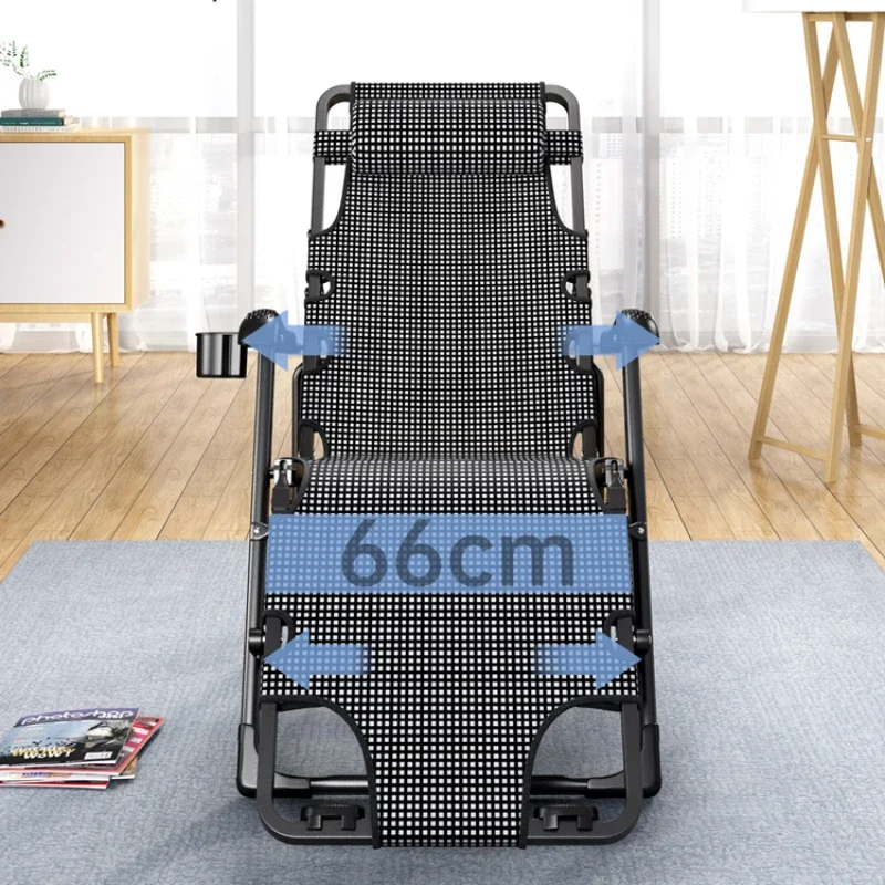 Silla reclinable plegable para el hogar, sillón moderno y cómodo para la oficina, relajante, muebles para el aire libre, MR50TY