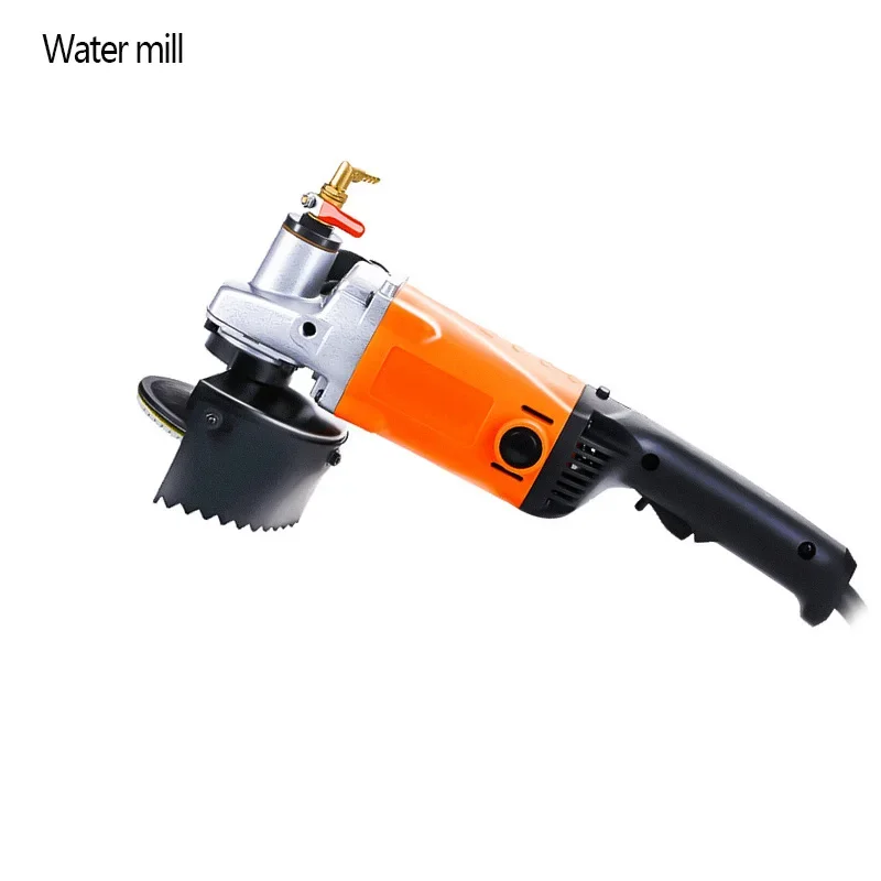 High-power Water Grinder Marble Water Grinder Ceramic Tile Floor Tile Stone Polishing Machine Water Injection Angle Grinder