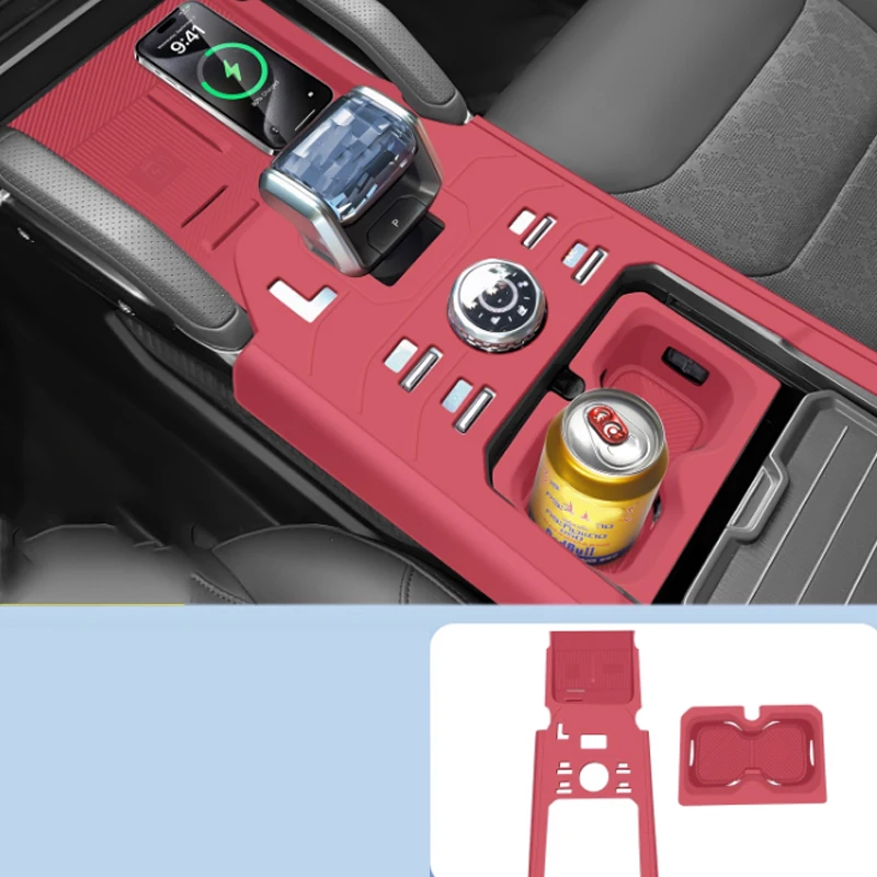 For Chery JETOUR T2 Traveller 2024 2025 Silicone Pad for Central Control Waterproof Dustproof Car Accessories
