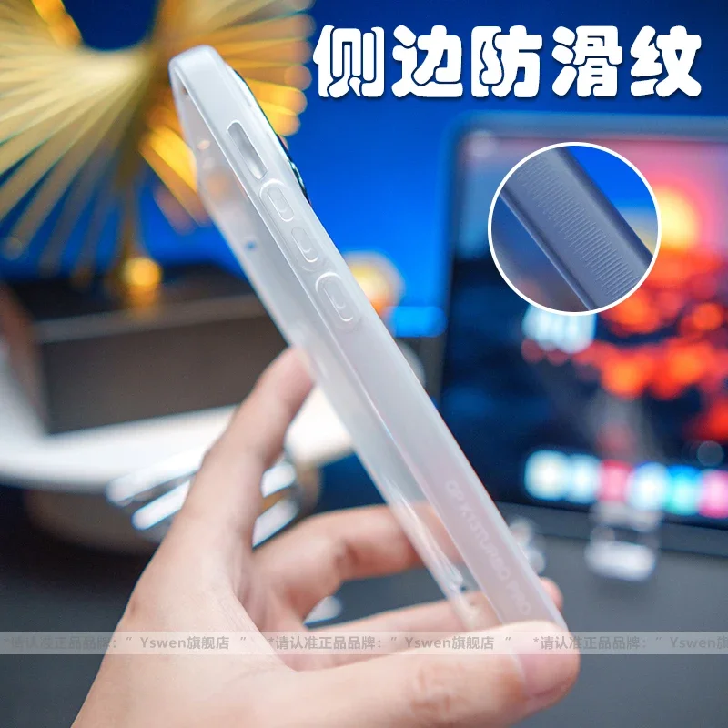 حافظة لهاتف OPPO K13 Turbo Pro بسيطة ناعمة من مادة البولي يوريثان الحراري الشفافة المقاومة للصدمات ومضادة للسقوط غطاء خلفي لهاتف OPPO K13 TurboPro Shell Bumper Funda