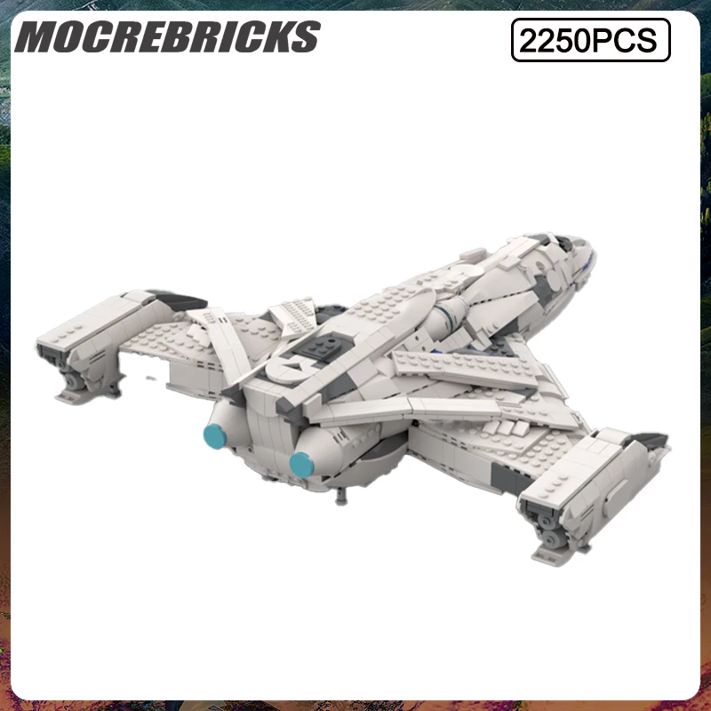 MOC Space Wars Series Elite Dangerous Imperial Clipper SpaceShip Building Block Model Set Children's Bricks Toys Christmas Gifts