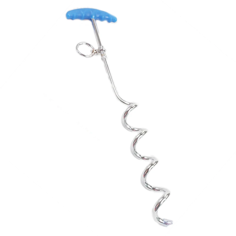 

Pet Dog Traction Pile Large Stake Leash Anchor Camping for Dogs Puppy Tie-Out Spiral
