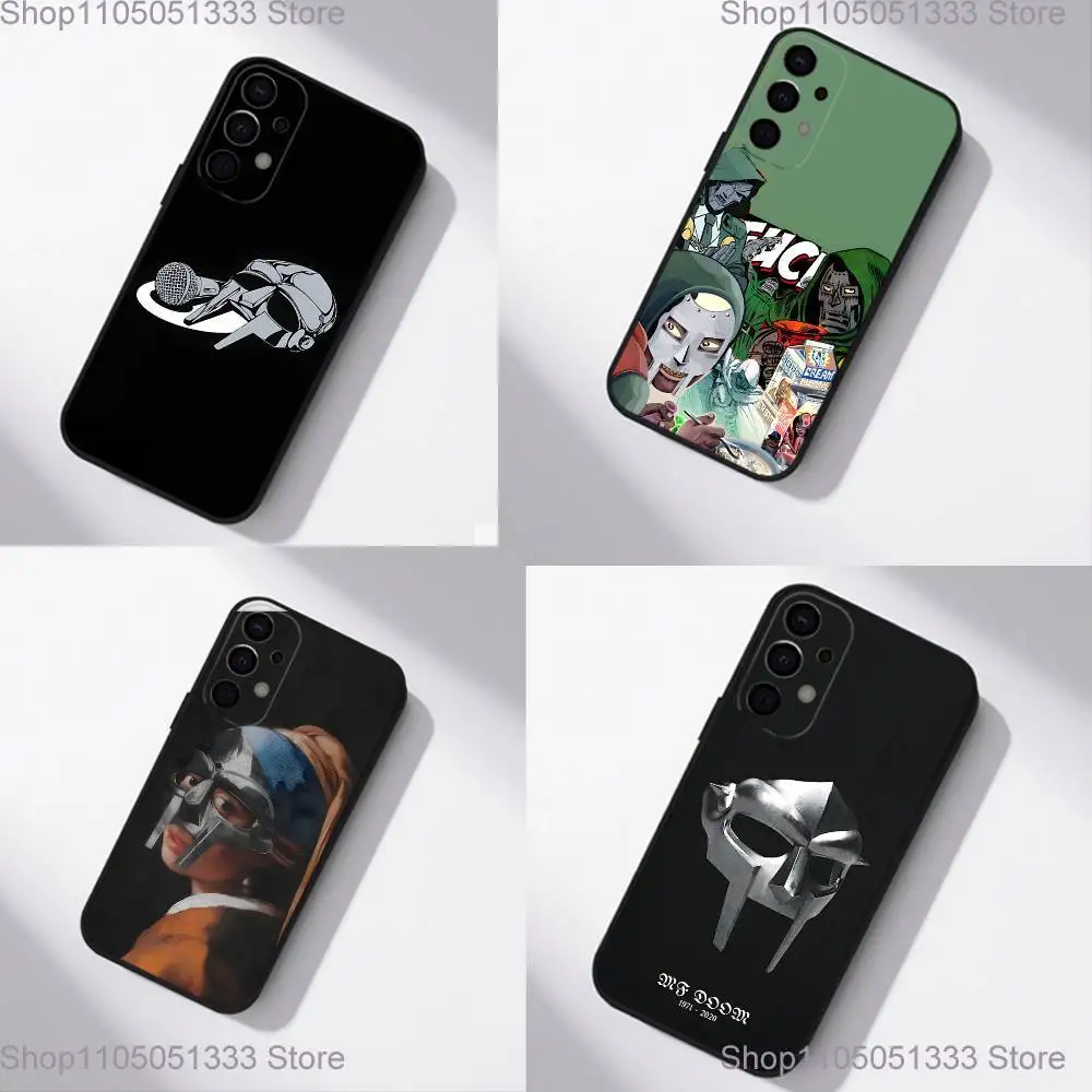 

Rapper Retro Mf Doom Phone Case For Samsung S25,S24,S21,S22,S23,S30,Ultra,S20,Plus,Fe,Lite,5G Black Cover