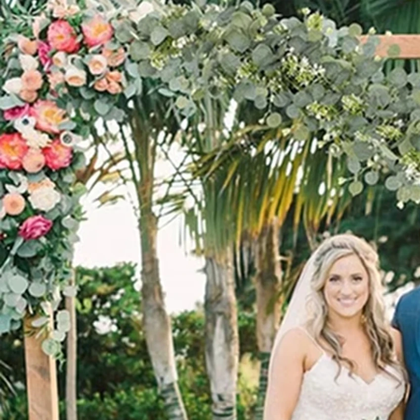 

1Pc Artificial Plants Greenery Foliage Vine Christmas Tree Wedding Garden Courtyard Arch DIY Home Living Room Wall Hanging Decor