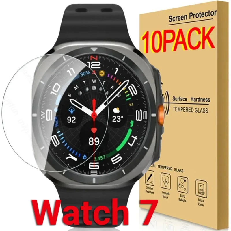 

10/1 шт., прозрачное закаленное стекло для Samsung Galaxy Watch 7 40 мм 44 мм