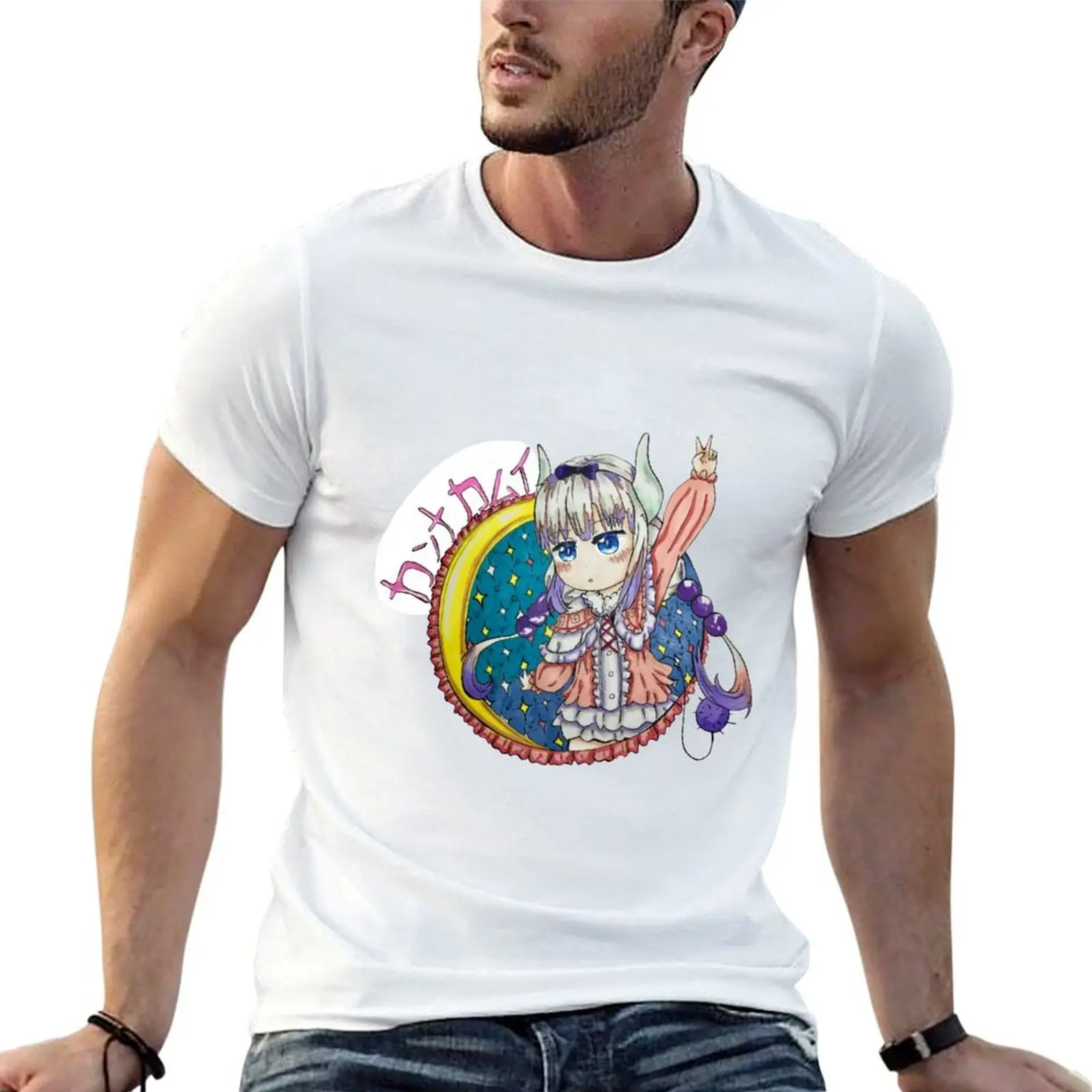 Kanna Kamui T-Shirt man t shirts for men t shirt for man 100 percent cotton T-Shirt