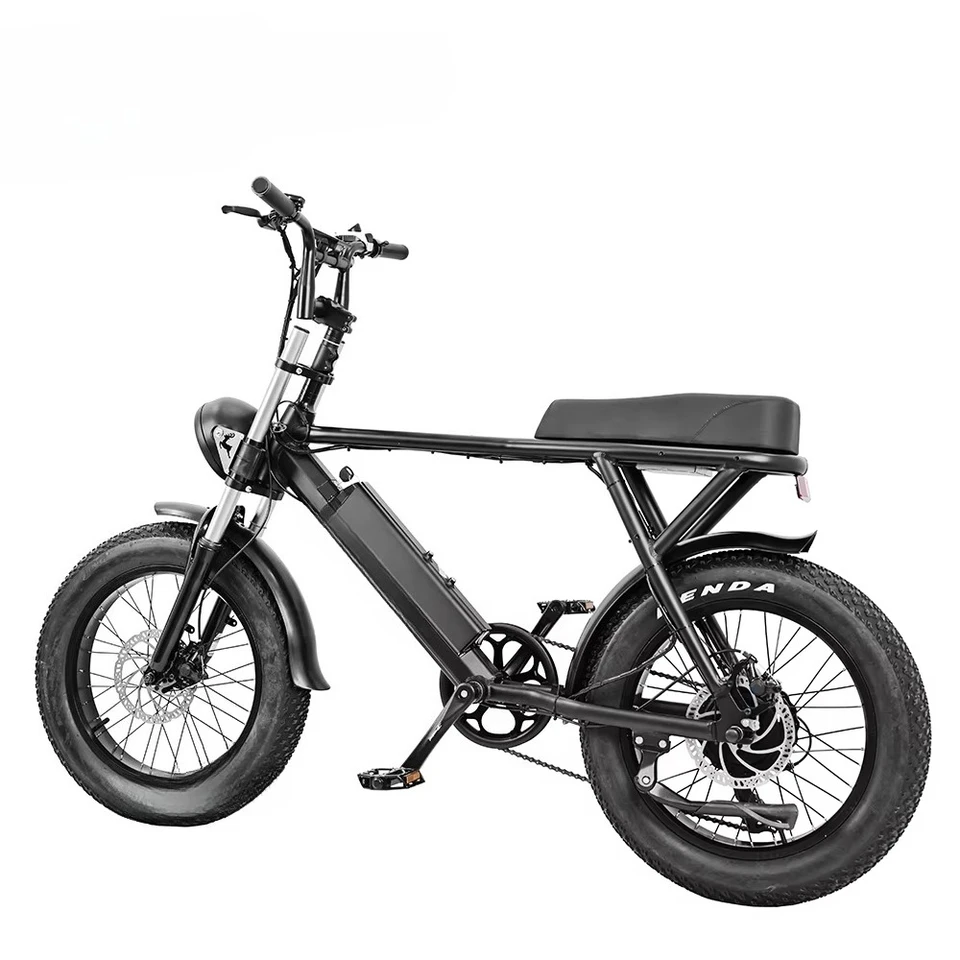 Hot Selling Super Power 73 High Power Retro Fat Tire Electric Bicycles Stealth Bomber Electric Bike Electr Dirt Bike image 3