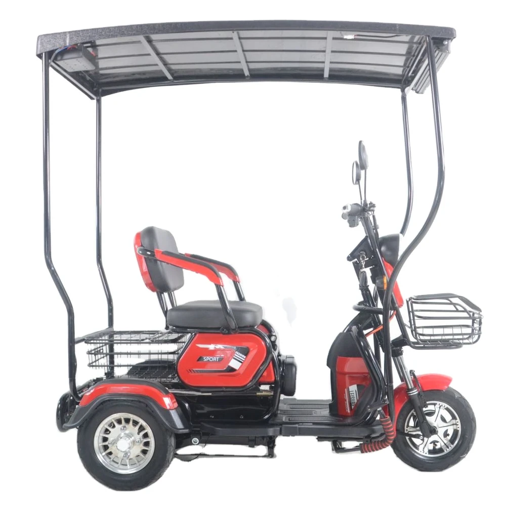 

Electric Three Wheels Mobility Scooter adult three wheels tricycle adult big wheel tricycle solar electric scooter