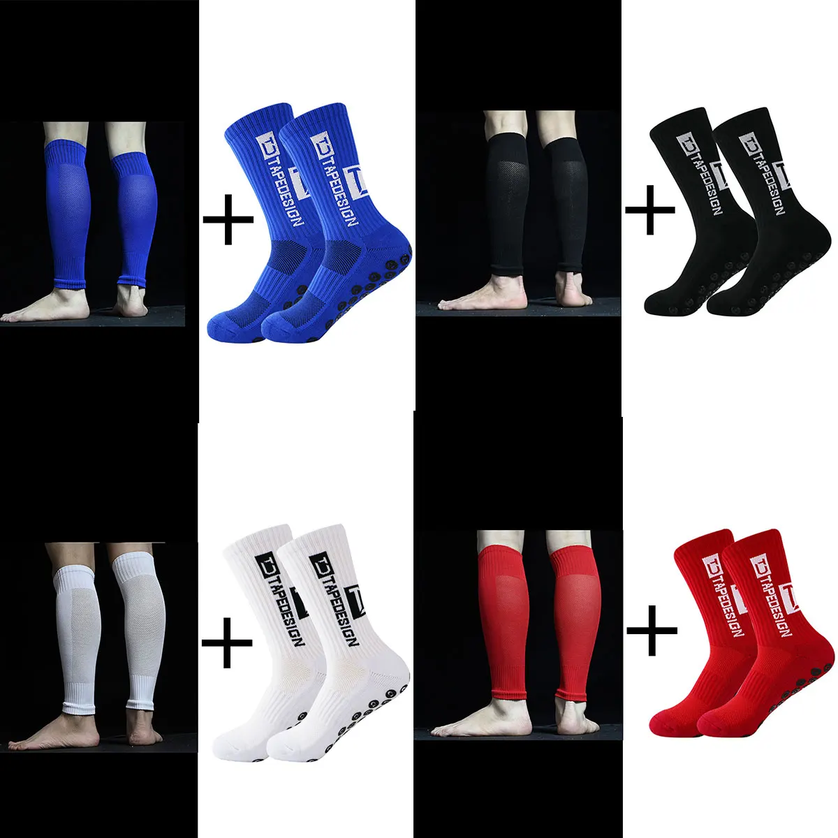 Anti slip football women's outdoor sports football yoga socks