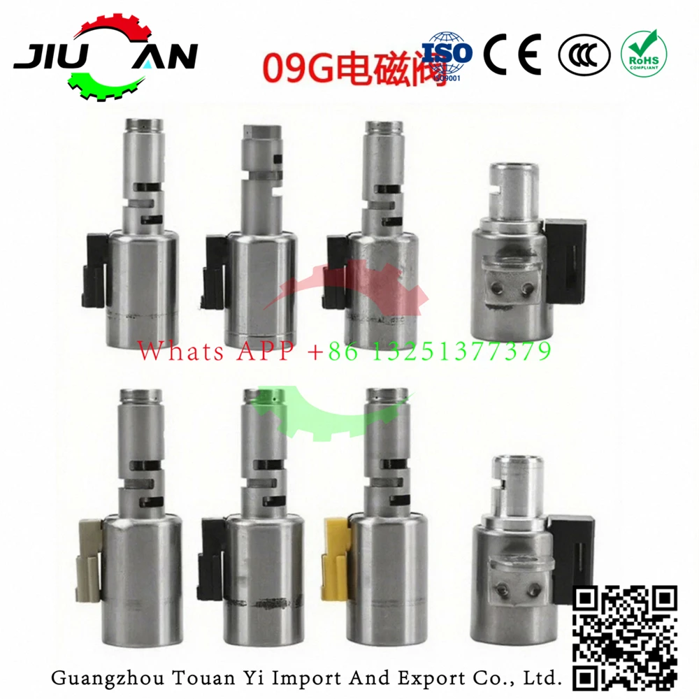 09G TF60SN 6 Speed Solenoid Kit Large Valve for Volkswagen Audi TT Golf Jetta Passat Charon Touareg Mini Skoda 2003-2011