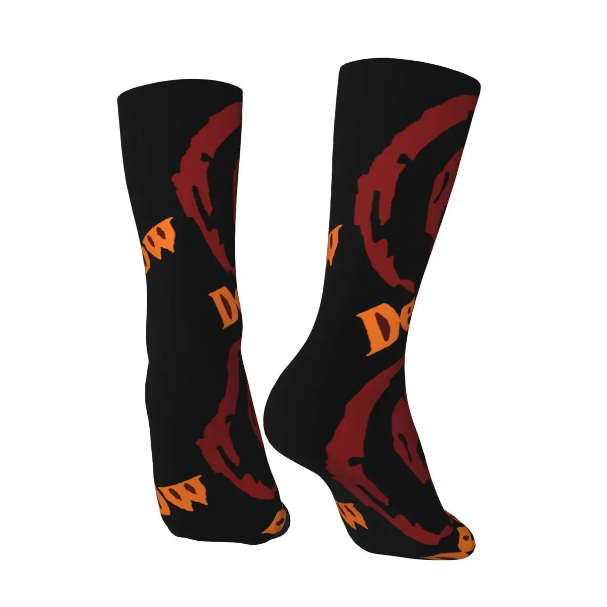 Funny Crazy compression Deathblow Sock for Men Hip Hop Harajuku Darkest Dungeon Game Happy Seamless Pattern Printed Boys Crew