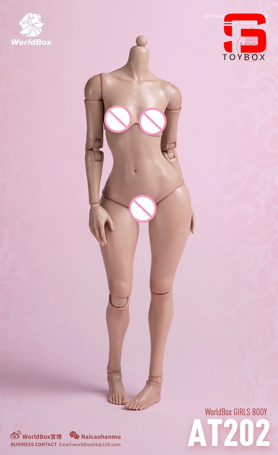 Worldbox-figura de acción AT201 AT202 AT203 1/6, cuerpo Flexible de articulación femenina, cuerpo de niña, soldado de pierna gruesa Normal, luz blanca bronceada, 12"