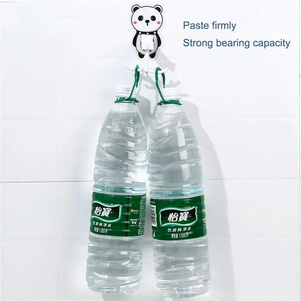 1/2PCS Rotary Hook Kitchen Accessories Student Dormitory 6 Claw Multifunctional Key Holder Sticking Hook