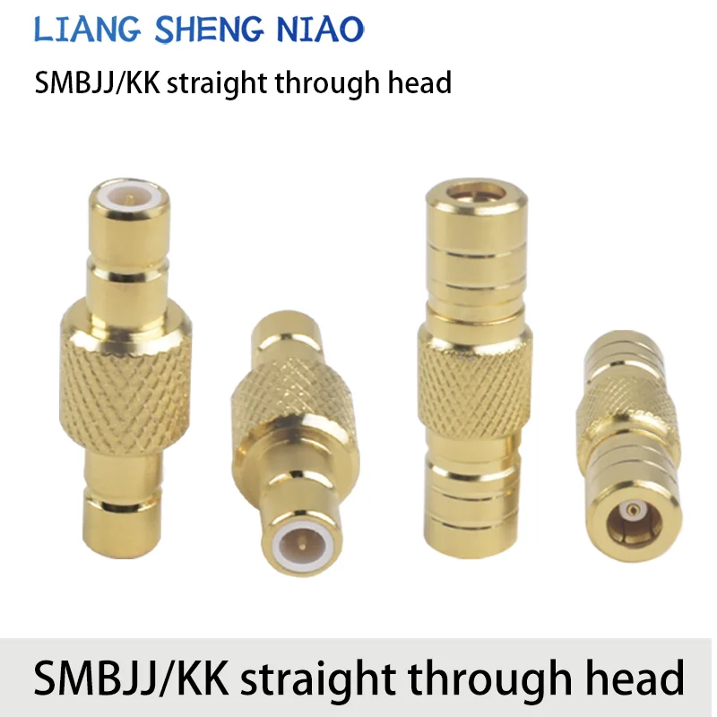 

1 шт. Smb-Jj/Kk прямой сквозной Smb «папа-папа» двойной мужской Smb «мама-мама» RF коаксиальный адаптер