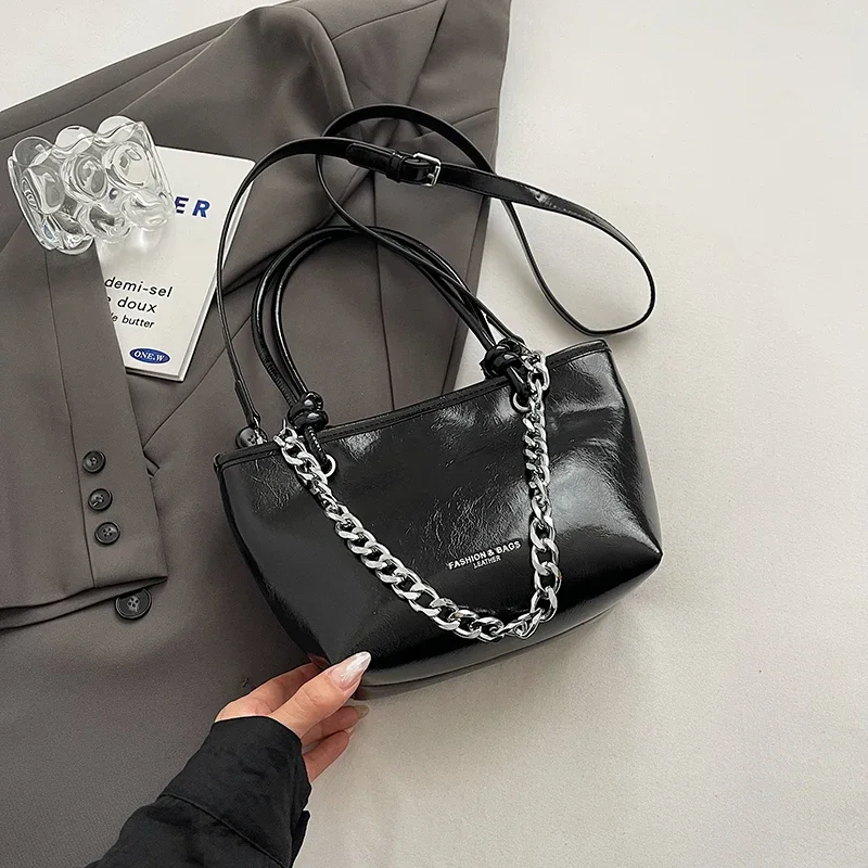 

Large Capacity Tote Bag for Women 2024 New Style High-end and Niche Single Shoulder Crossbody Bag for Work and Commuting Пакет
