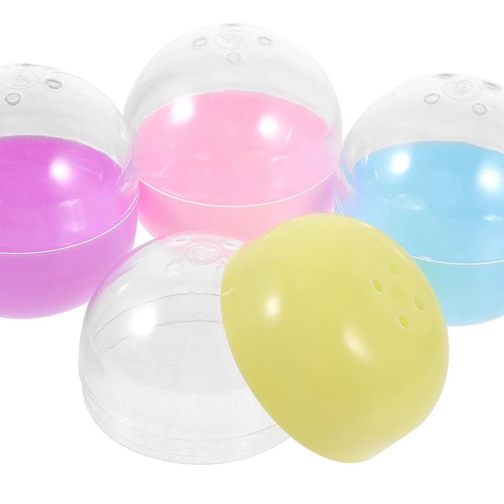 

25Pcs Empty Plastic Vending Machine Capsules Round Storage Containers Refillable Balls Multi-Use Party Favor Candy Boxes