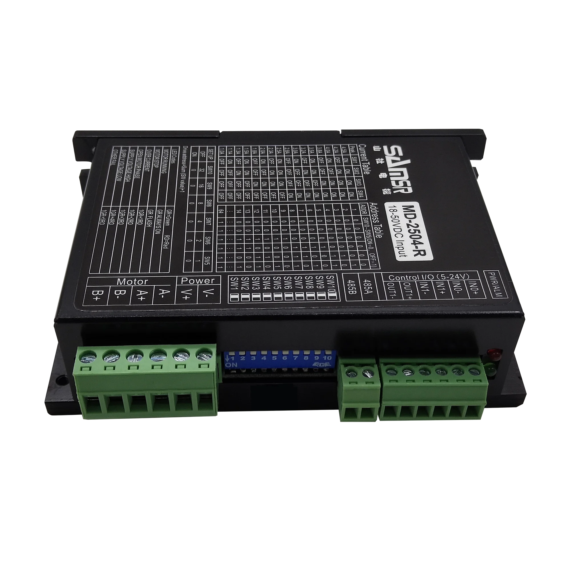 xmsjModbus Bus Control Digital 17 23 24 Driver passo-passo di comunicazione RS-485