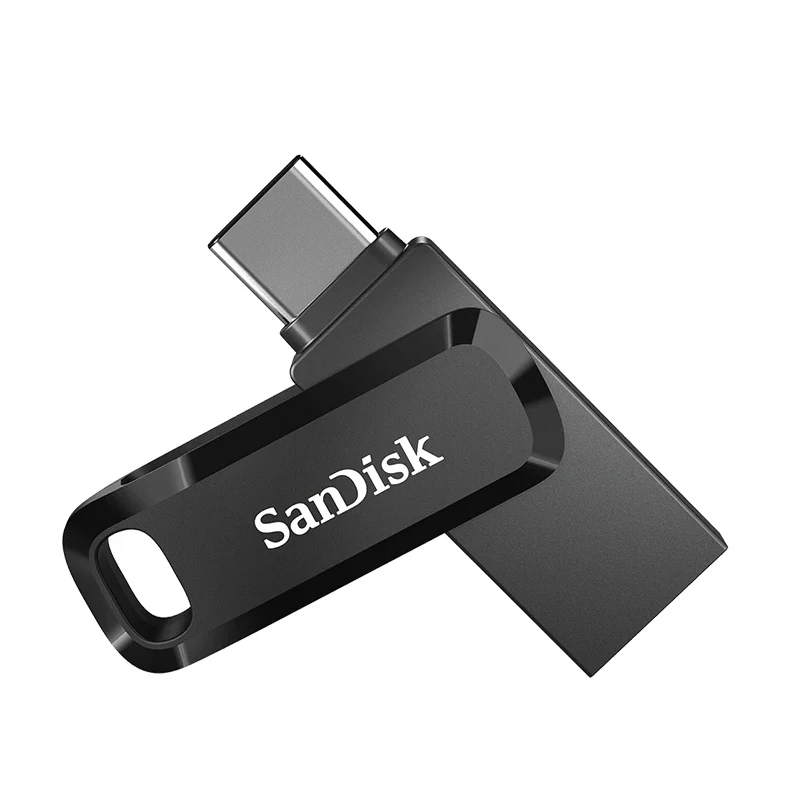 SanDisk OTG Type-C USB 3.2 Gen 1 Flash Drive 64GB 128G 256GB 512GB Ultra Dual Drive Go USB Type-C U Disk 150-400MB/s for PC/Mac