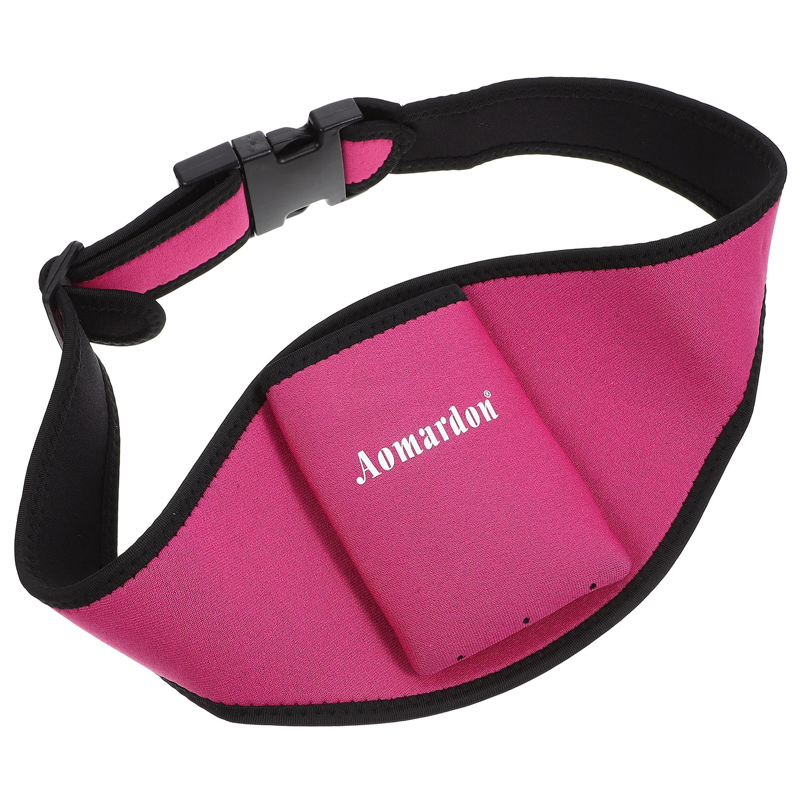 

Red Microphone Waist Bag Premium Holder Lavalier Fitness Belt Pouch Secure Storage Dance Instructor Accessory Mic Case Portable