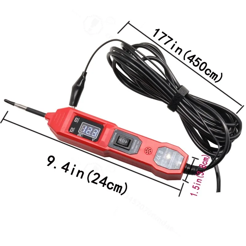 6V 24V DC Circuit Tester Power Probe Detector Multifunctional Car Circuit Testing Tool For Automobile Circuit Inspection