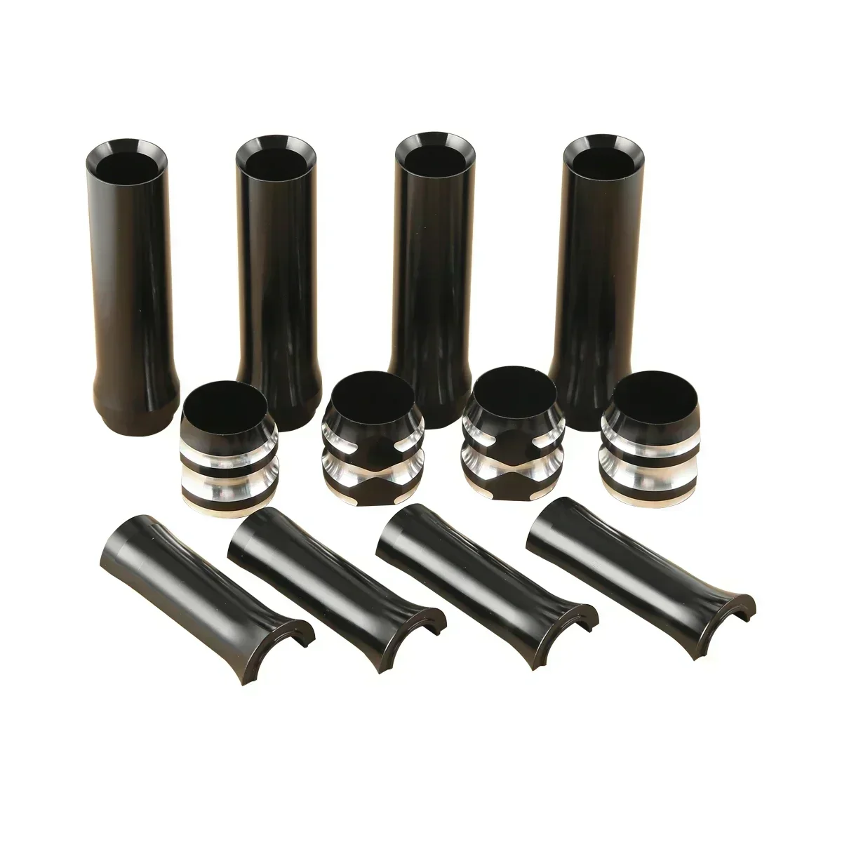 

For CNC Front Rear Pushrod & Lifter Covers For Harley Twin Cam Street Glide Road King Fat Bob Boy Super Glide 1999-2017 Motor