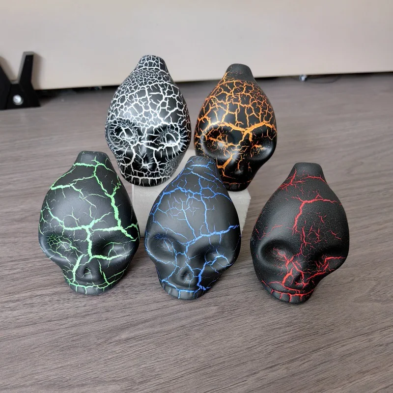 Creepy Death Whistle Black Skull Screaming Aztec Death Whistle Black Skull Loud Human Scream War Whistle High Decibel Human-like