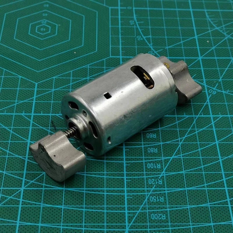 Mini RS-545 Vibrator Motor DC3V 12V 24V Strong Vibration Power Vibration Motor Dual Head Electric Motor Toy Hobby Massager Model