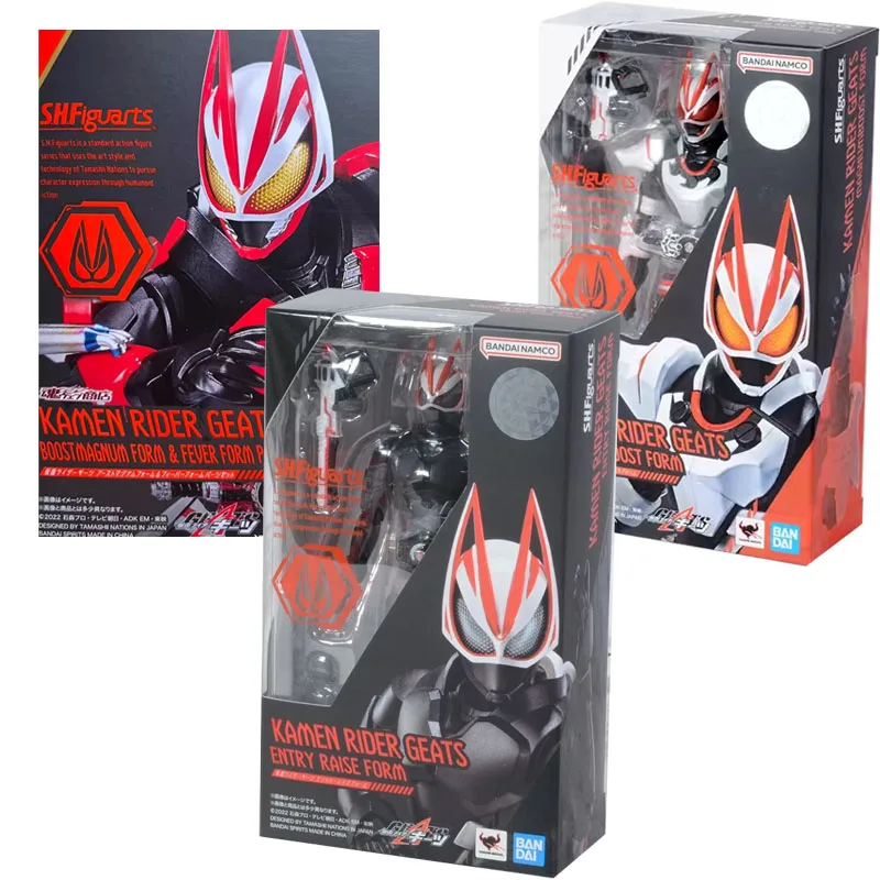 

Original Genuine Bandai Anime Kamen Rider Geats BOOSTMAGNUM FORM&FEVER FORM PARTS SET SHF Model Toys Action Figure Gifts Kids