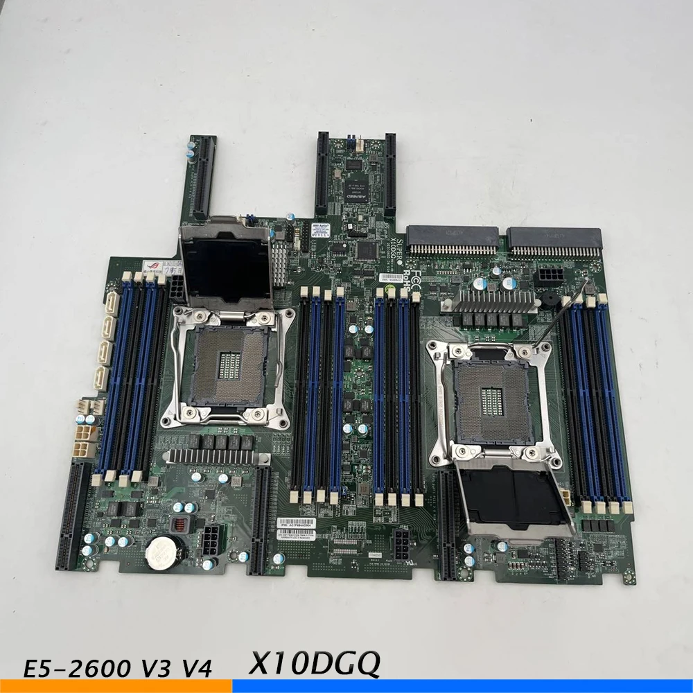 Two-Way Server Motherboard For Supermicro X10DGQ DDR4 X99 LGA2011 E5-2600 V3 V4 High Quality