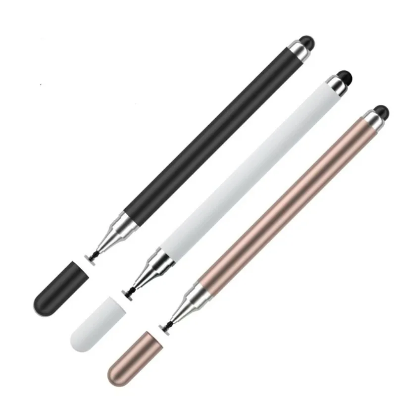 Universal Tablet Pencil for IPad Tablet Android 2 in 1 Touch Screen Pen Silicone Painting Stylus Pen CMB02
