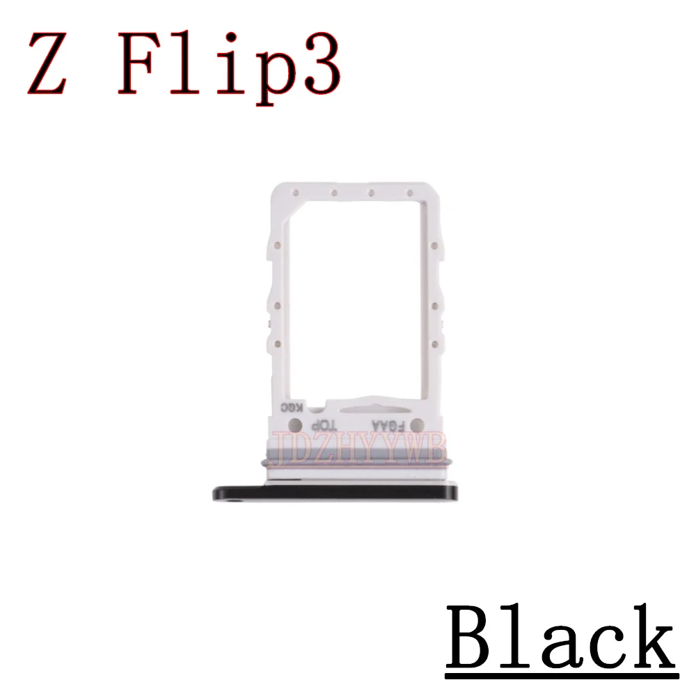 Для Samsung Galaxy Z Flip3 5G F711B F711U F711N F711W устройство чтения SIM-карт, держатель с одним чипом, адаптер для слота Для Samsung Galaxy Z Flip3 5G F711B F711U F711N F711W устройство чтения SIM-карт, держатель с одним чипом, адаптер для слота