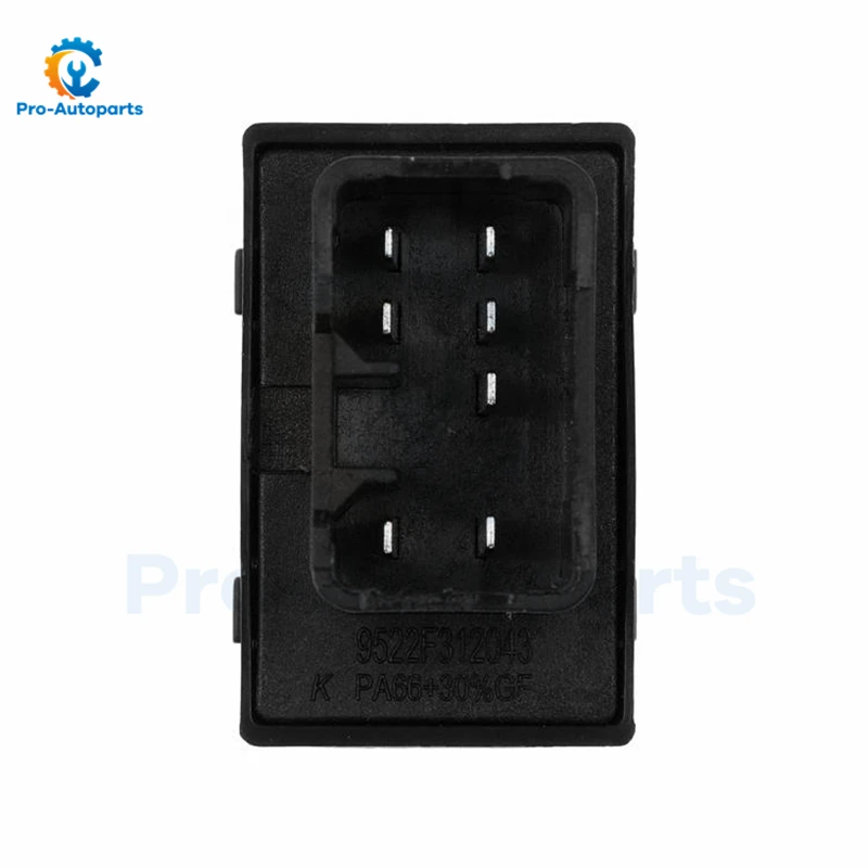 93580-2B000 Electric Window Single Button Switch 7 Pins For 2007- 2012 Hyundai Santa Fe 935802B000