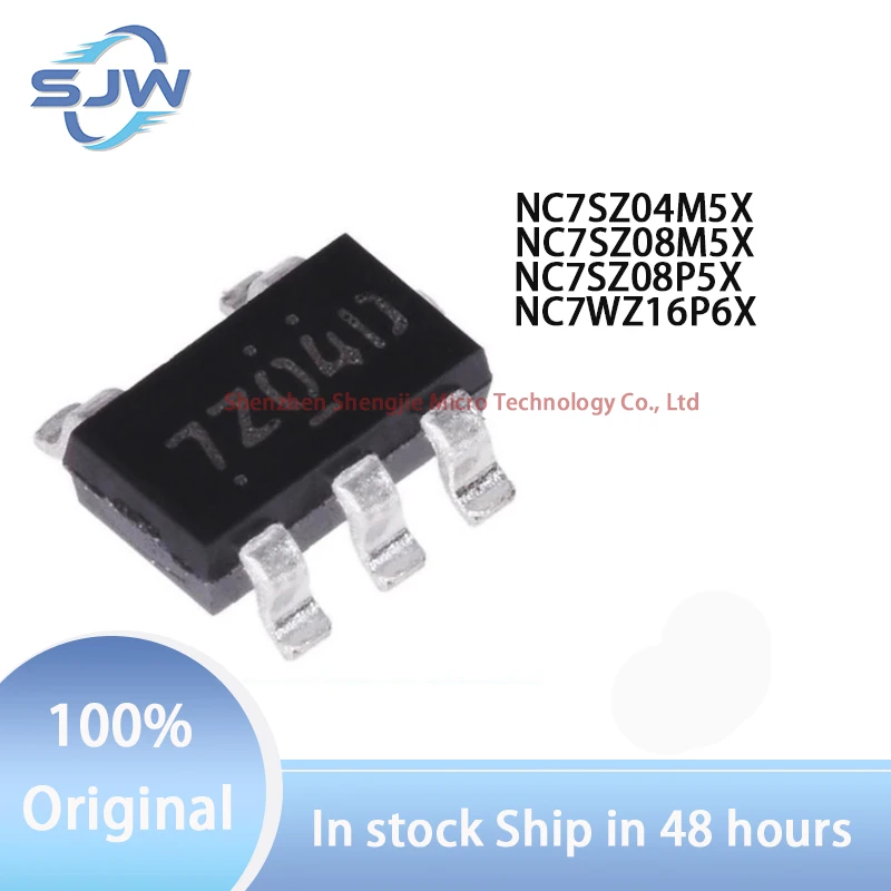 NC7SZ04M5X NC7SZ08M5X NC7SZ08P5X NC7WZ16P6X encapsulationSOT23-5 SC-70-5 SC-70-6 inverter Logic gate Buffer/driver/transceiver