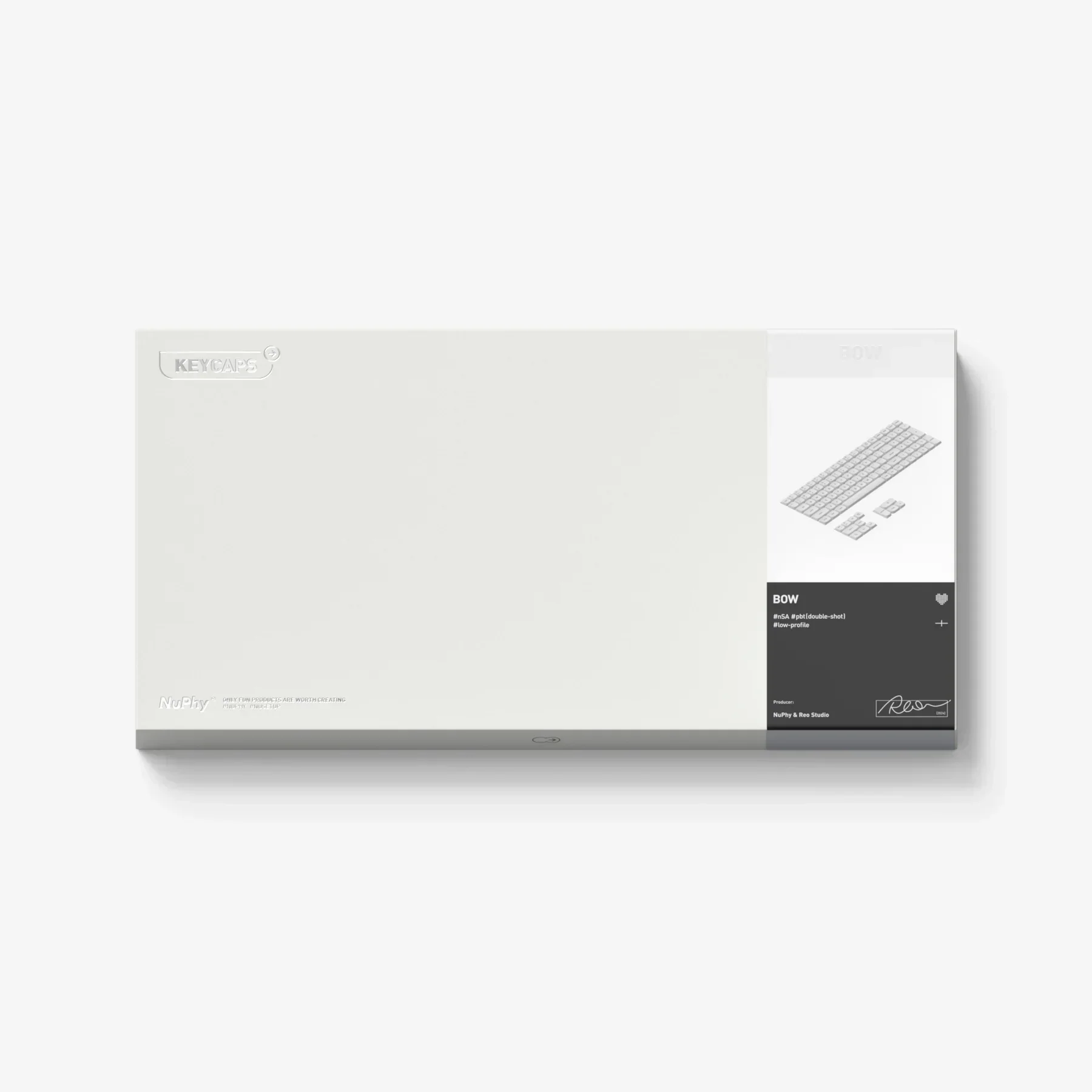 NuPhy WoB & BoW NSA Profile Double-shot 120keys PBT Keycaps Suitable for AIR Series Suitable for AIR75/AIR96/AIR60