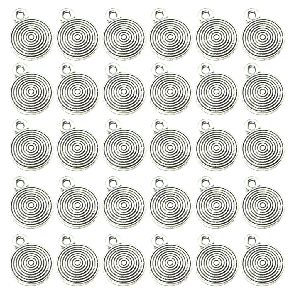 

50Pcs Maze Pendant Charms Alloy DIY Necklace Bracelet Earrings Jewelry Making Craft Elements Alloy Pendant Charm