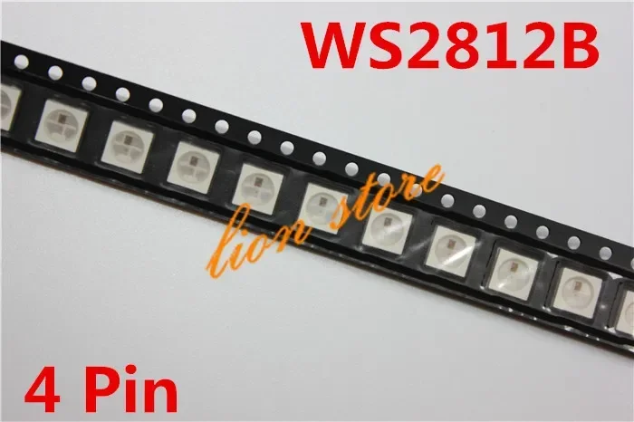 100-1000PCS WS2812B 5050 3535 RGB RGBW RGBNW RGBWW WWA 4000 2IN1 4IN1 LED Chip SK6812 Individually Addressable Pixels Chip DC5V
