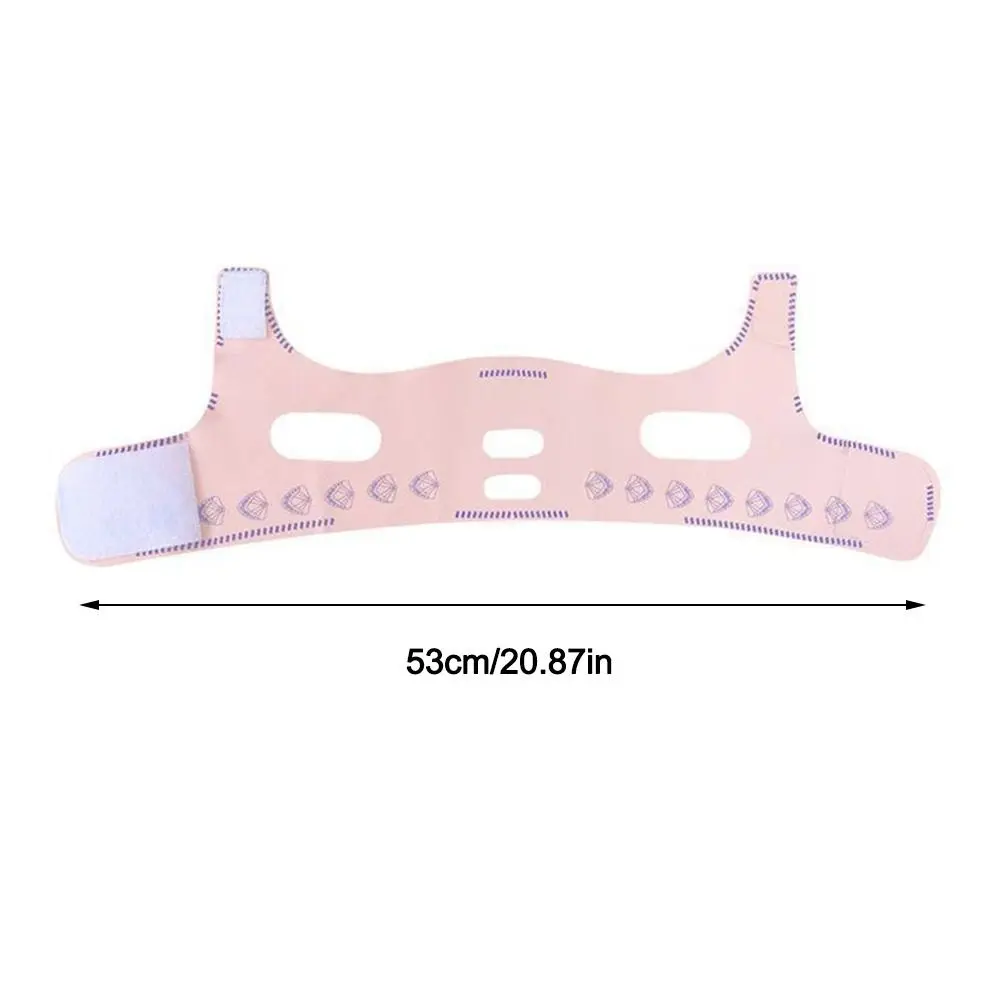 Adjustable Face Sculpting Sleep Mask Elastic Slimming Strap Lifting Tightening Mask Breathable Skin Care V Line Shaping Mask