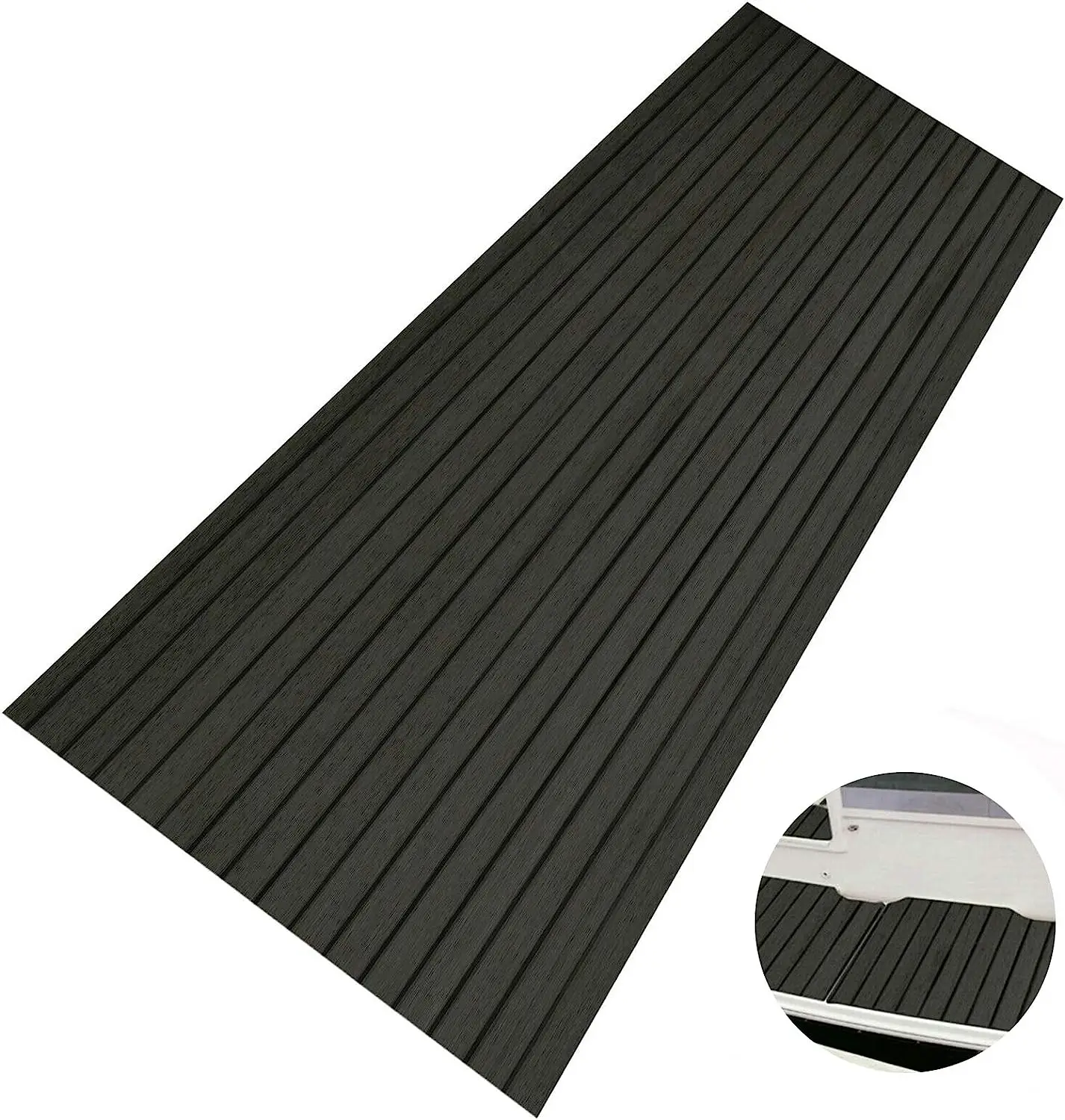 EVA Foam Boat Flooring Sheet Bevel Edge Marine Decking Carpet for Yacht Floor 94.5